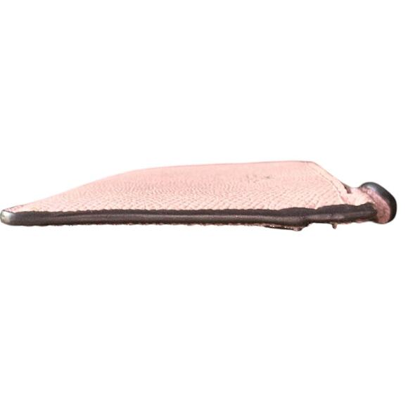 Coach Crossgrain Leather Mini Skinny Pink Id Case #F12186 - Picture 4 of 8